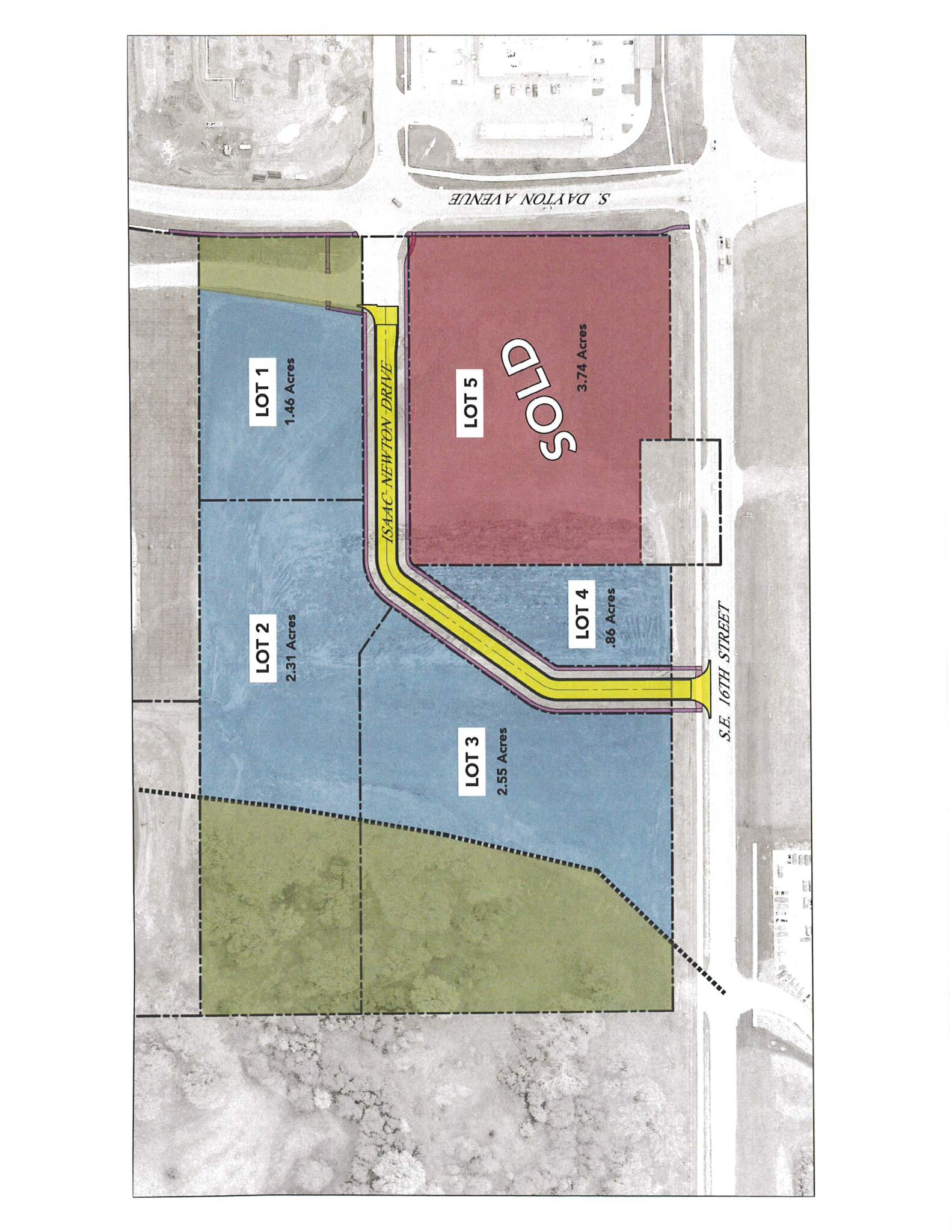 1810 Isaac Newton, Ames, IA en venta Plano del sitio- Imagen 1 de 2