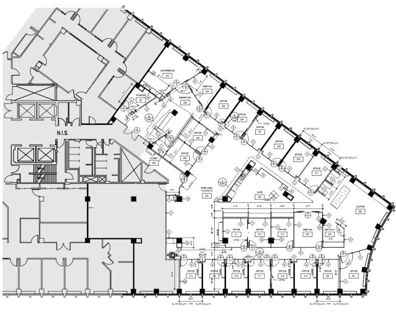 1 DuPont Cir NW, Washington, DC en alquiler Plano de la planta- Imagen 1 de 1