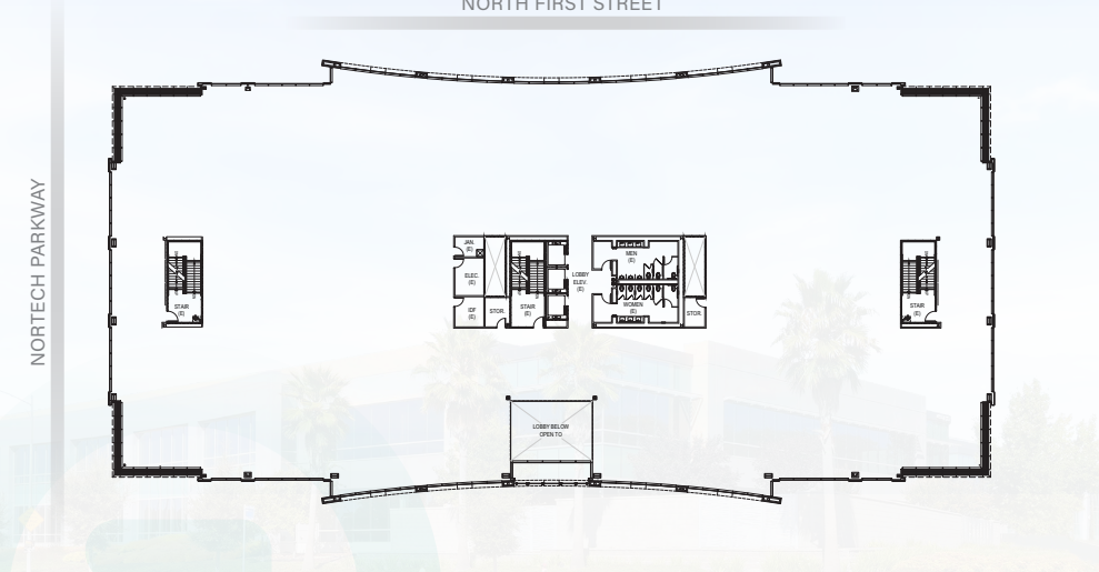 4500 N 1st St, San Jose, CA en alquiler Plano de la planta- Imagen 1 de 1