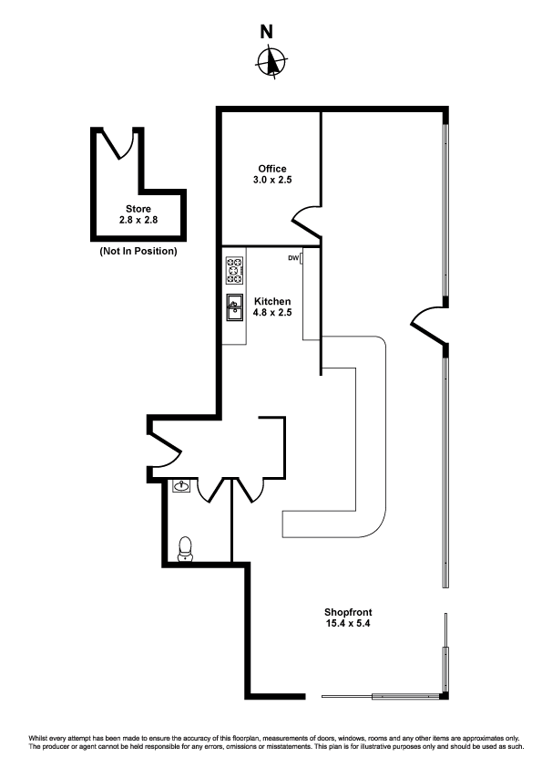 130 Victoria St, Seddon, VIC 3011 - Unidad 3 & 4 -  - Plano de la planta - Image 1 of 4