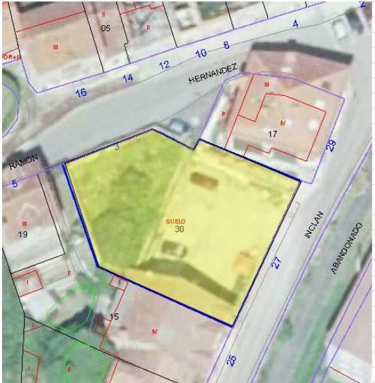 Calle Suárez Inclán, Muros de Nalón, Asturias en venta - Plano de la planta - Imagen 1 de 11