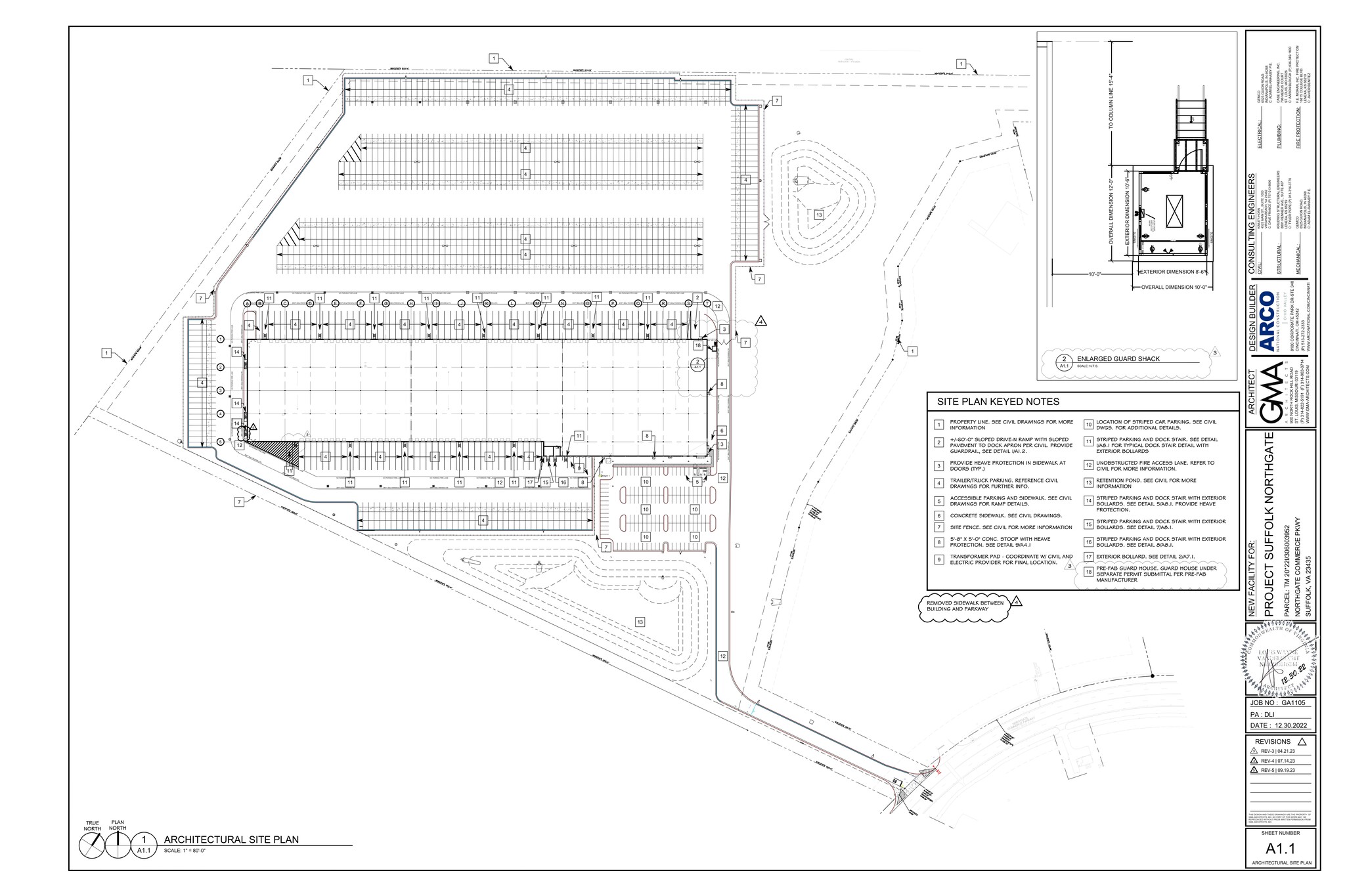 1996 Northgate Commerce Pky, Suffolk, VA en alquiler Plano del sitio- Imagen 1 de 1