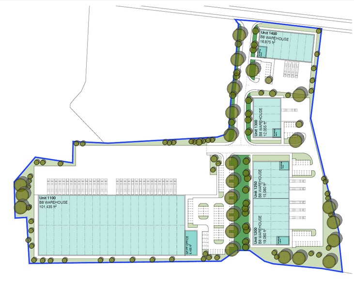 Bunkers Lane, Gamston en alquiler - Plano del sitio - Imagen 2 de 6