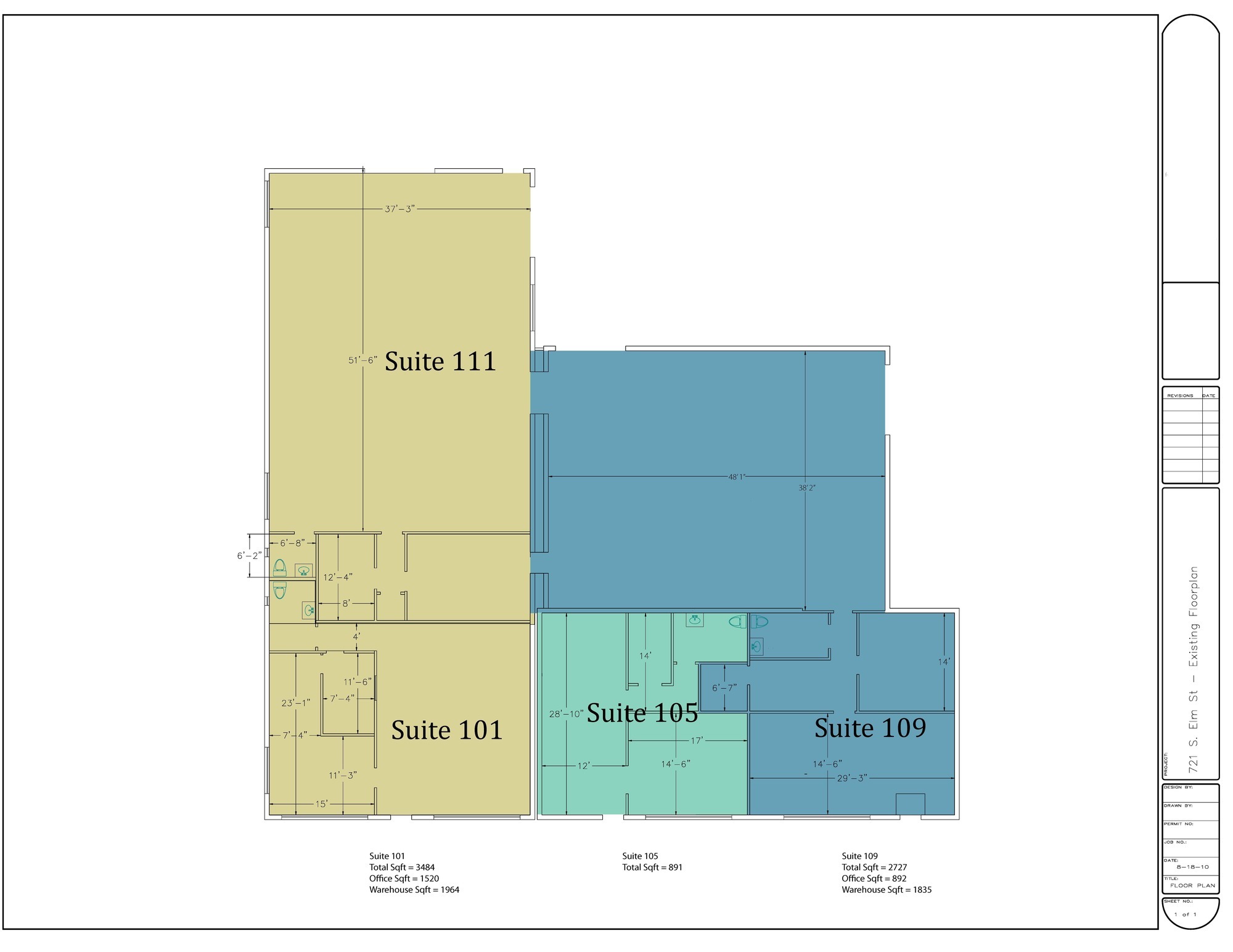 715-721 S Elm St, Denton, TX en venta Foto del edificio- Imagen 1 de 1