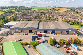 Isaac Newton Way, Grantham, LIN - AÉREA vista de mapa