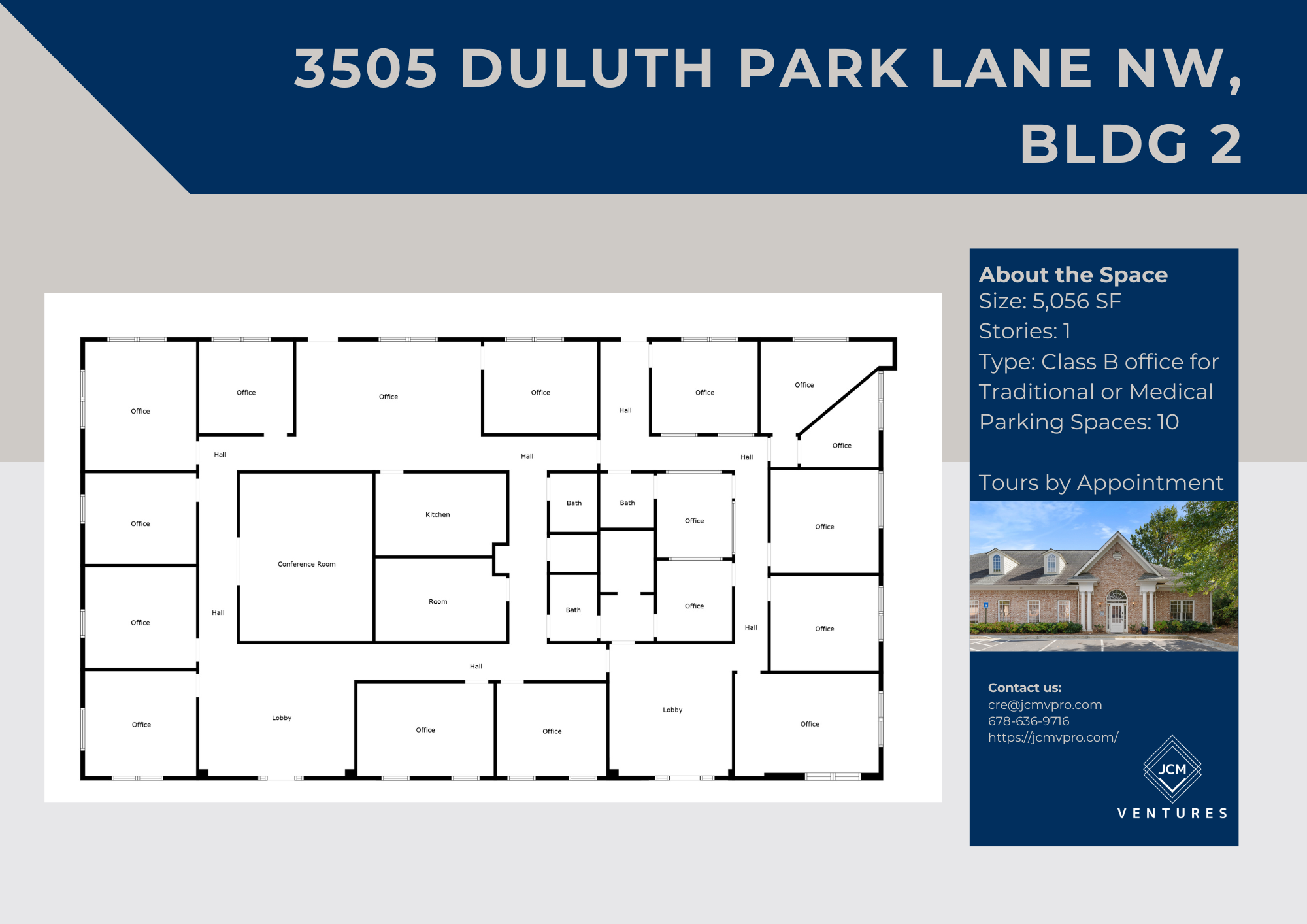 3505 Duluth Park Ln, Duluth, GA en alquiler Plano de la planta- Imagen 1 de 1