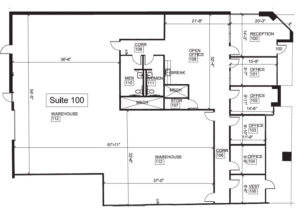 1900 Firman Dr, Richardson, TX en alquiler Plano de la planta- Imagen 1 de 1