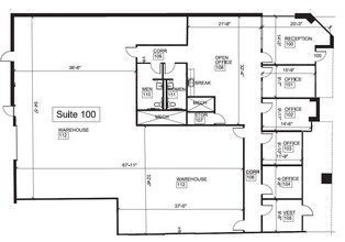 1900 Firman Dr, Richardson, TX en alquiler Plano de la planta- Imagen 1 de 1