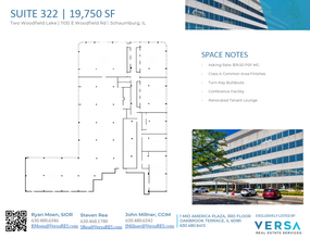 1100 E Woodfield Rd, Schaumburg, IL en alquiler Plano de la planta- Imagen 1 de 1