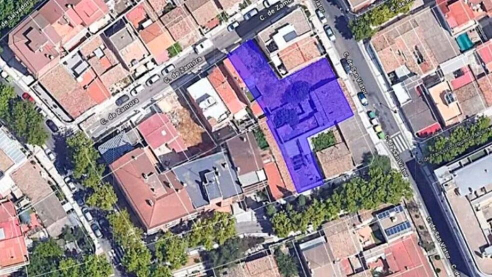 Calle de San Viator, 48, Zaragoza, Zaragoza en venta - Vista aérea - Imagen 2 de 3