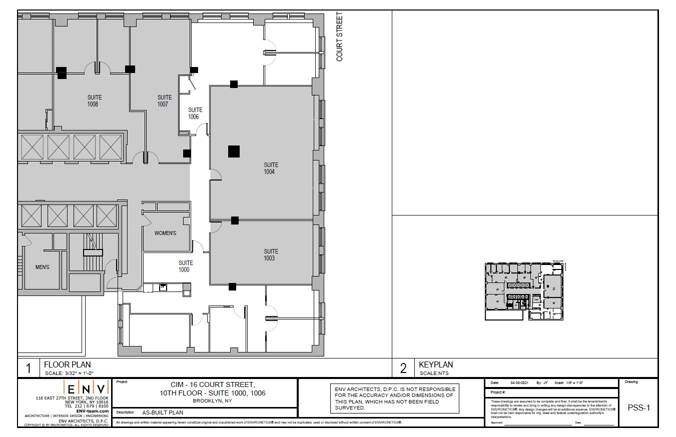 16 Court St, Brooklyn, NY en alquiler Plano de la planta- Imagen 1 de 1