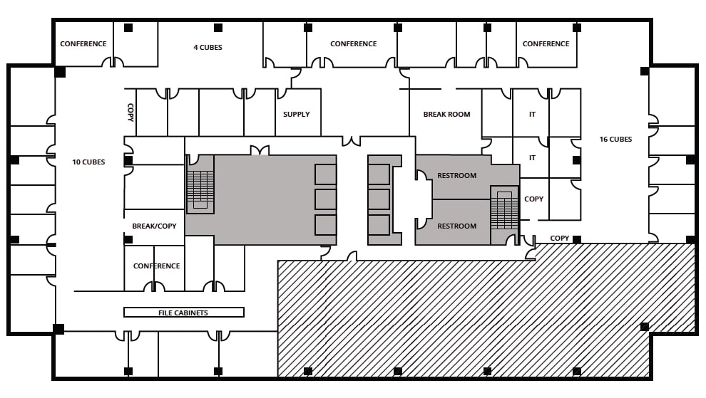 2050 W Sam Houston Pky S, Houston, TX en alquiler Plano de la planta- Imagen 1 de 6