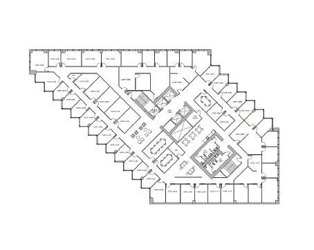 1910 Pacific Ave, Dallas, TX en alquiler Plano de la planta- Imagen 1 de 1