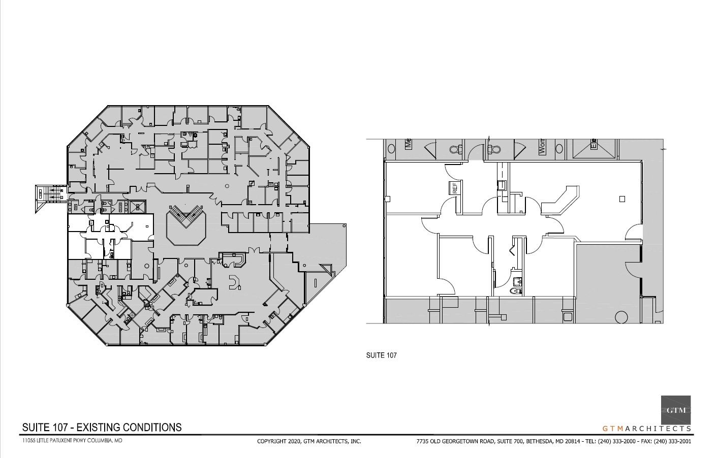 11055 Little Patuxent Pky, Columbia, MD en alquiler Plano de la planta- Imagen 1 de 1