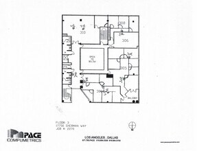 17742-17750 Sherman Way, Reseda, CA en alquiler Plano del sitio- Imagen 1 de 1