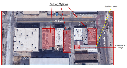 615-617 N Broadway Ave, Oklahoma City, OK - vista aérea  vista de mapa