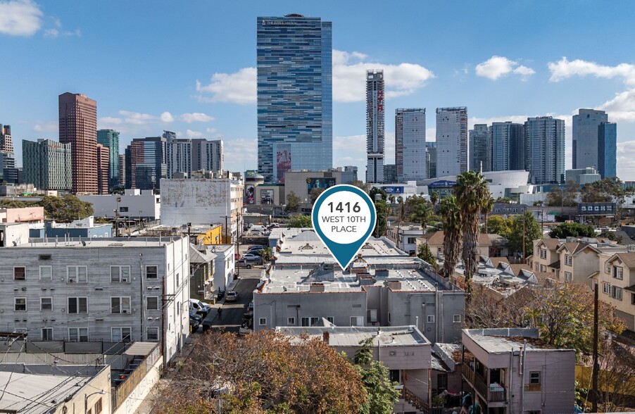 1416 W 10th Pl, Los Angeles, CA en venta - Foto del edificio - Imagen 2 de 5