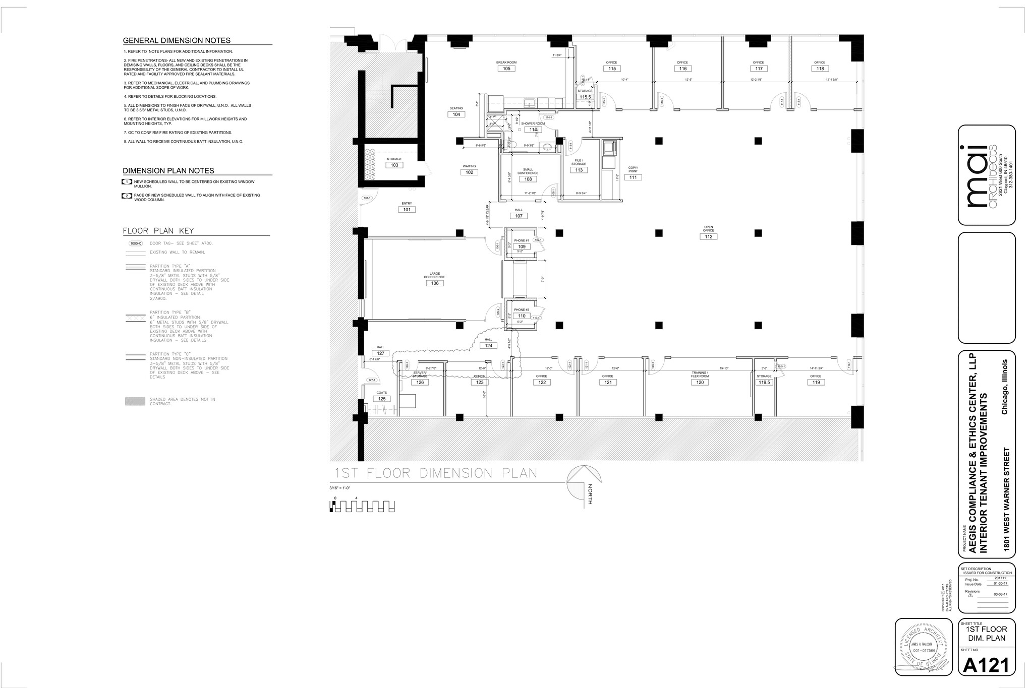 1801 W Warner Ave, Chicago, IL en alquiler Plano del sitio- Imagen 1 de 10