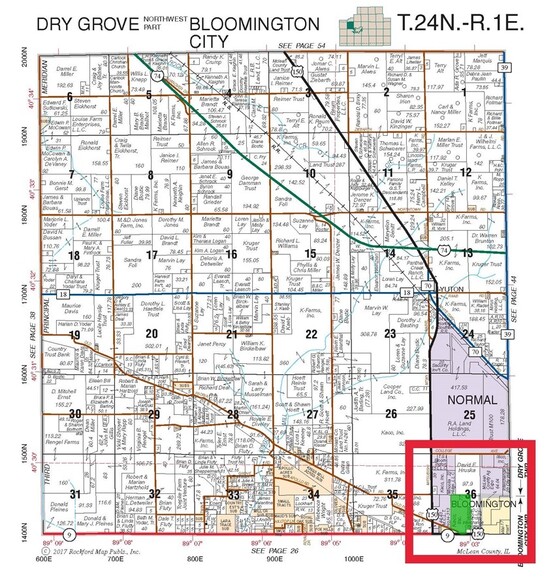 IL Rt. 150, Bloomington, IL en venta - Plano de solar - Imagen 2 de 3