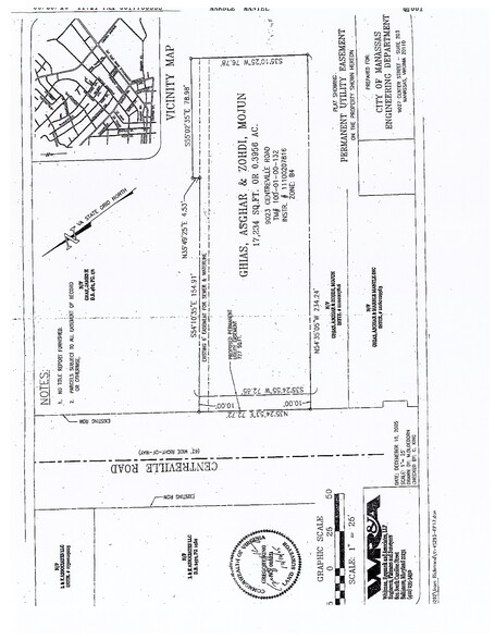 9023 Centreville Rd, Manassas, VA en venta - Plano de solar - Imagen 2 de 2