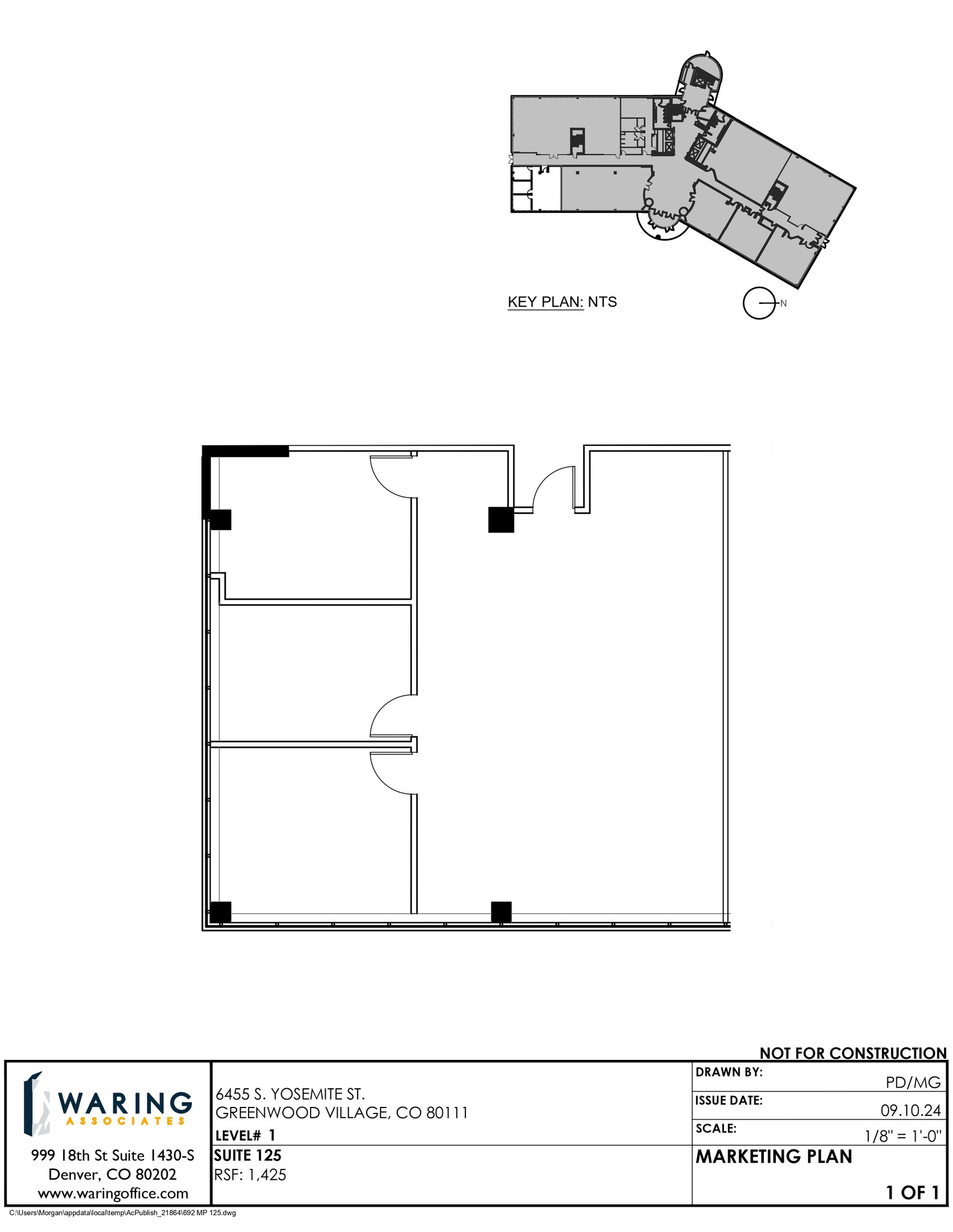 6455 S Yosemite St, Greenwood Village, CO en alquiler Plano de la planta- Imagen 1 de 1