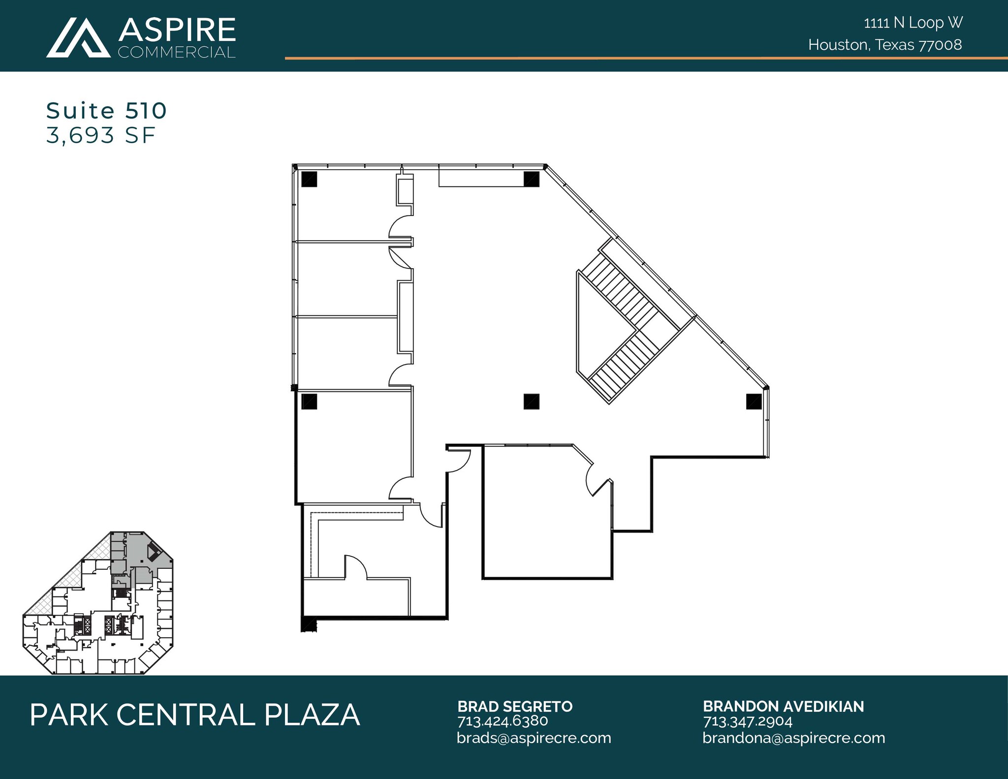 1111 N Loop W, Houston, TX en alquiler Plano de la planta- Imagen 1 de 1