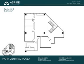 1111 N Loop W, Houston, TX en alquiler Plano de la planta- Imagen 1 de 1