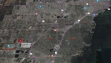 12000-12163 SW 132nd Ct, Miami, FL - AÉREA vista de mapa - Image1