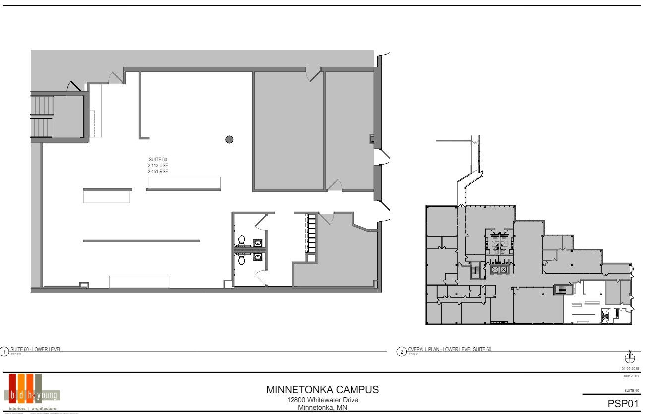 12900 Whitewater Dr, Minnetonka, MN en alquiler Plano de la planta- Imagen 1 de 1