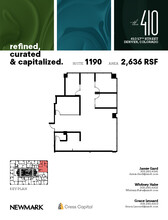 410 17th St, Denver, CO en alquiler Plano de la planta- Imagen 1 de 1