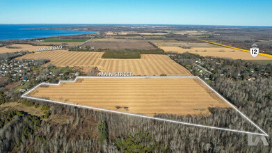 Main St E, Brock, SK - VISTA AÉREA  vista de mapa