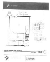 1202 E Arapaho Rd, Richardson, TX en alquiler Plano de la planta- Imagen 1 de 1