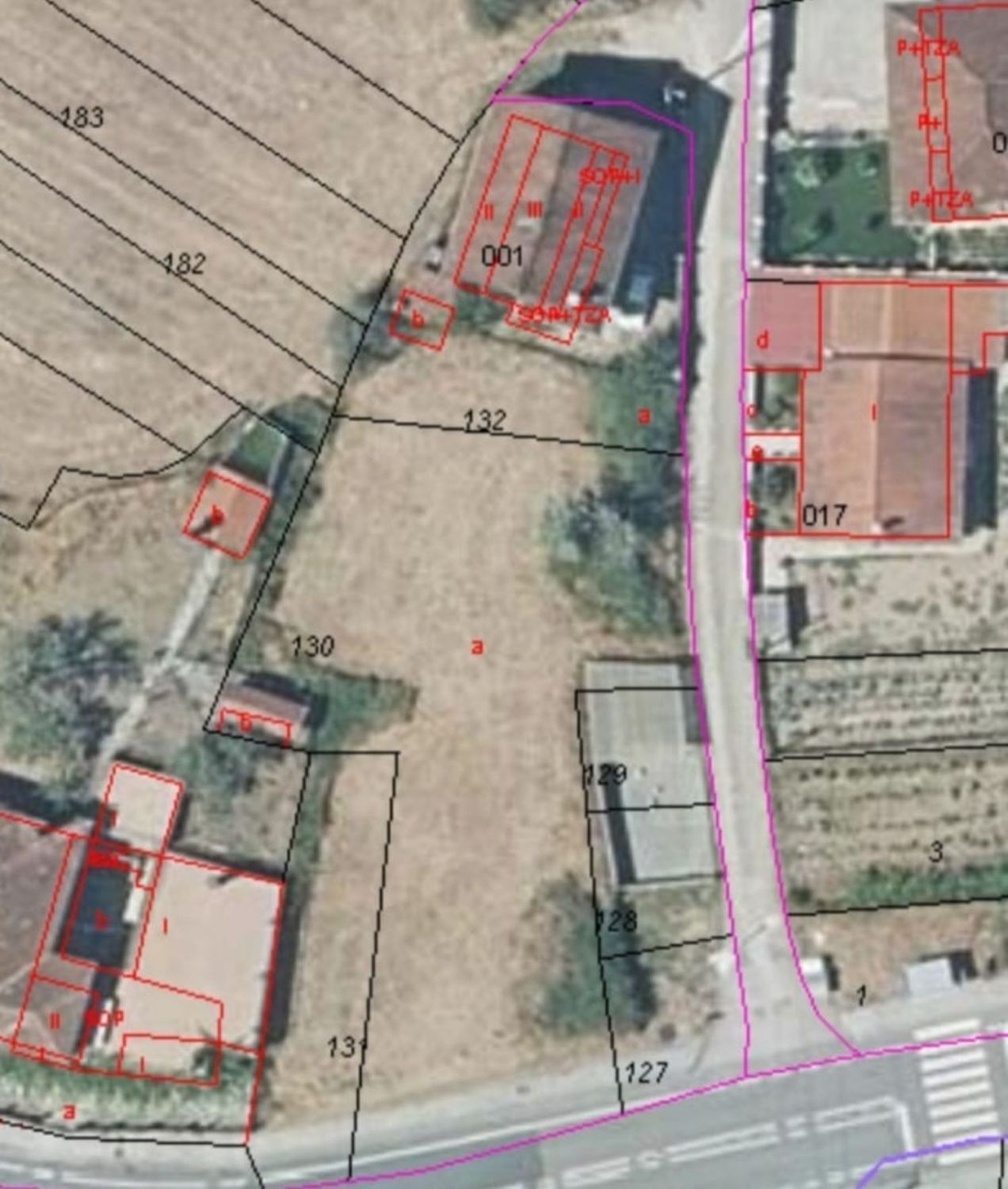 Sabuz, 195, Cartelle, Orense en venta Plano de la planta- Imagen 1 de 4