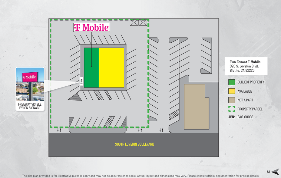 320 S Lovekin Blvd, Blythe, CA en venta - Plano del sitio - Imagen 2 de 4