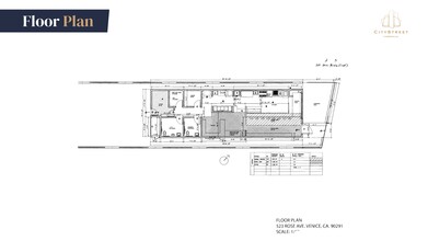 523 Rose Ave, Venice, CA en alquiler Plano de la planta- Imagen 1 de 1