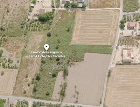 Elche, ALI - Aérea  vista de mapa