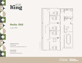 515 King St, Alexandria, VA en alquiler Plano de la planta- Imagen 2 de 3