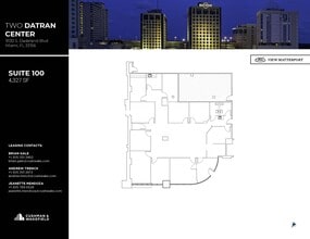 9130 S Dadeland Blvd, Miami, FL en alquiler Plano de la planta- Imagen 1 de 1