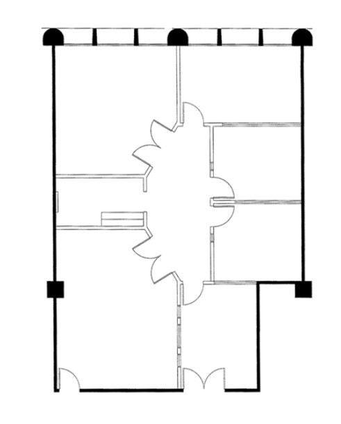 333 W Santa Clara St, San Jose, CA en alquiler Plano de la planta- Imagen 1 de 1