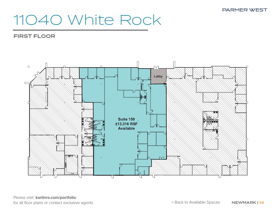 11000 White Rock Rd, Rancho Cordova, CA en alquiler Plano de la planta- Imagen 1 de 1