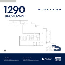 1290 Broadway, Denver, CO en alquiler Plano de la planta- Imagen 1 de 8