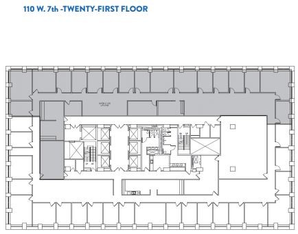 110 W 7th St S, Tulsa, OK en alquiler Plano de la planta- Imagen 1 de 1