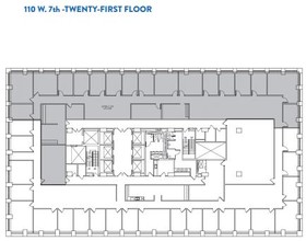 110 W 7th St S, Tulsa, OK en alquiler Plano de la planta- Imagen 1 de 1