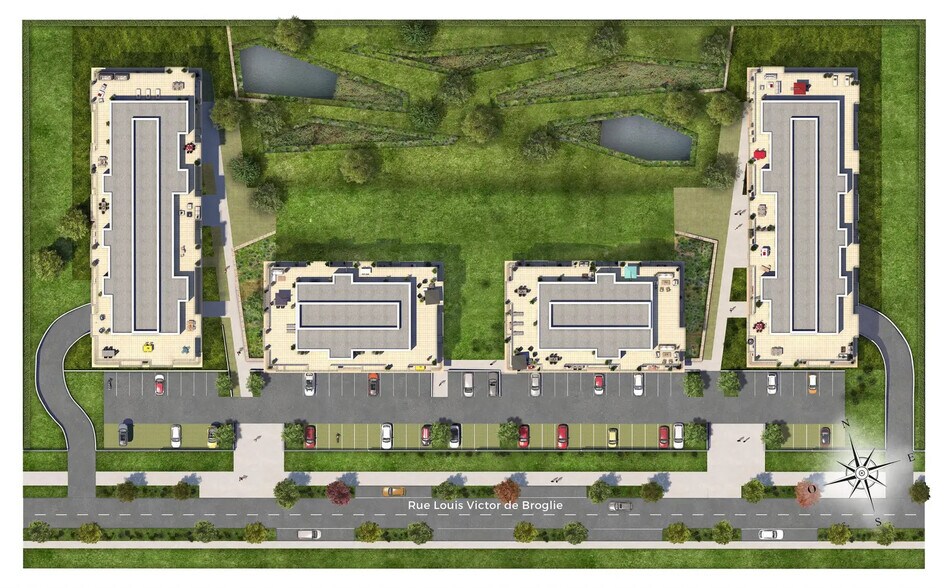 151 Rue Louis Victor De Broglie, Bezannes en venta - Plano del sitio - Imagen 3 de 4