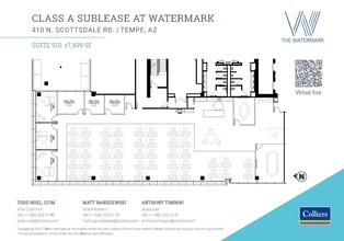 410 N Scottsdale Rd, Tempe, AZ en alquiler Plano de la planta- Imagen 1 de 5