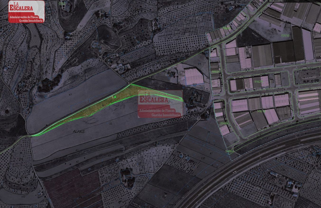 Terreno en Ibi, Alicante en venta Vista aérea- Imagen 1 de 3