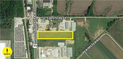 SW Topeka Boulevard, Topeka, KS - VISTA AÉREA  vista de mapa