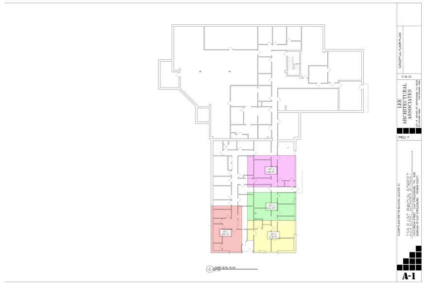 239 E Brown St, East Stroudsburg, PA en venta - Plano del sitio - Imagen 2 de 2