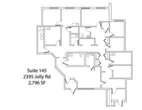 2395 Jolly Rd, Okemos, MI en alquiler Plano de la planta- Imagen 1 de 1