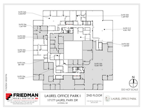 17177 N Laurel Park Dr, Livonia, MI en alquiler Plano de la planta- Imagen 2 de 2